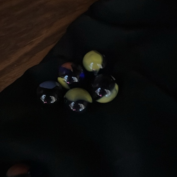 Super Cool Vintage Shades of Blue Marble Collection with 1 Shooter - Picture 6 of 8